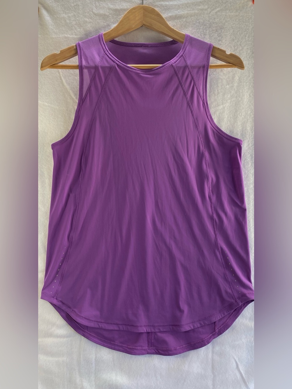 Lululemon Sculpt Tank Cut Out Back Purple Size S